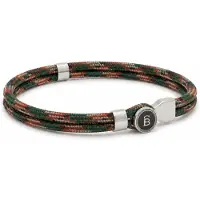 Steel & Barnett - Koordarmband Heren - Riptide - Lichtbruin - Maat M
