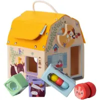 Lilliputiens Huis Vorm Sorteerder - Sound And Shapes Discovery H - - OneSize - Activiteitenspeelgoed