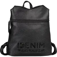 Tom Tailor DENIM Rugzak 'Aveline City' zwart