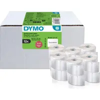 Dymo originele multifunctionele LabelWriter labels | 54 mm x 70 mm | 12 met elk 320 labels (3.840 zelfklevende etiketten) | voor de LabelWriter labelprinters | gemaakt in Europa