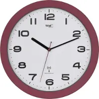 TFA-Dostmann 60.3554.05 Wandklok Zendergestuurd 50 mm x 320 mm Rood