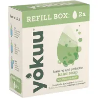 Yokuu Probiotische Handzeep - Komkommer en Munt - Refill 2x300 ml Zeep
