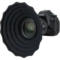 JJC LH-ARS siliconen zonnekap 53-72mm