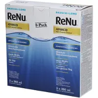 Renu Bausch & Lomb Advanced Multifunctionele Oogdruppels 1080 ml Bewarings-en-reinigingsoplossing