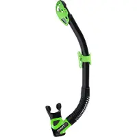 Mares Rebel Dry Diving Snorkel Groen,Zwart