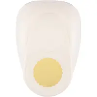 Vaessen creative Pons - Figuurpons - Cirkel Geschulpt - Ø 7,6 cm