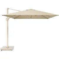 Platinum Challenger zweefparasol T1 premium 4x3 Sandstone frame Champagne doek - |