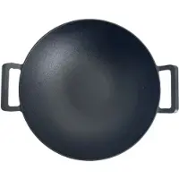 Praxis Grillwok Gietijzer 40x37x12cm -14inch