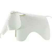 Vitra Eames Elephant Re Stool - Krukken Gerecycled Plastic White - 21502916