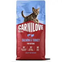 Carnilove salmon / turkey kittens - 6 kg - 1 stuks