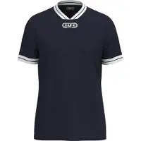 Jako Retro Shirt Korte Mouw Heren - Marine | Maat: XL