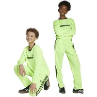 Adidas Broek 'Firebird' limoen / zwart