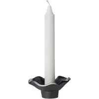 ERNST Kaarshouder Gezwart Ø9 Cm - Kandelaars Aluminium Black - 152218