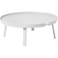 Muuto Around Coffee Table Xl - Salontafels Mdf White - AROTABXL08