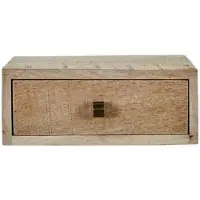 House Doctor Bedsi bijzettafeltje/plank 25x35x14 cm Natuur