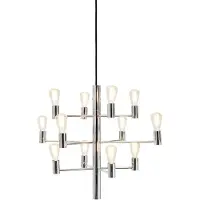 Herstal Manola Kroonluchter 12 Lights | Chrome