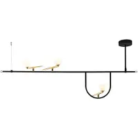 Artemide Yanzi Sc1 Hanglamp Zwart / Messing - Hanglampen Metaal Black - 1106010A