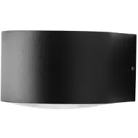Loom Design Frey Single Ip65 Wandlamp Zwart - Wandlampen Aluminium Black - 808-005