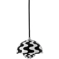 &tradition Flowerpot VP10 hanglamp Black-white
