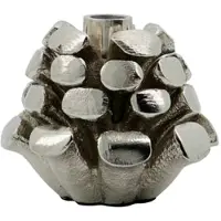 House Doctor Pine Cone kaarsenhouder Ø7,5 cm Antiekzilver