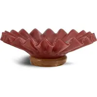 By On Lori schaal M Ø18 cm Bordeaux-beige