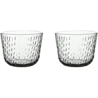 Marimekko Syksy Drink 20 Cl Pak Van 2 - Glazen tumblers Glas Misty Grey - 073287-900