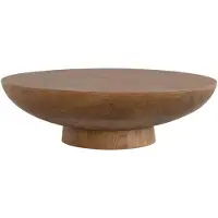 Urban Nature Culture Rotondo Salontafel / Bijzettafel Ø62x18 Cm - Salontafels Sunkay Wood Brown - 107129