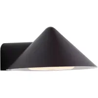 Frandsen Wandlamp Grasp, dimbaar, zwart, Woon-/ Eetkamer, Roestvrij staal, Design, wandlamp