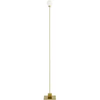 Northern Vloerlampe , Snowball, dimbare, Goud / Messing, Woonkamer, Metaal, Designer