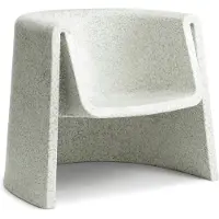 Normann Copenhagen Stoel Bit Lounge Chair White / White