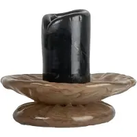 By On Lara kandelaar XS 9 cm Zwart-beige