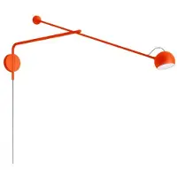 Artemide Ixa Wandlamp Arm Rood - Wandlampen Aluminium Red - 1114000A