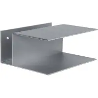 Ferm Living Lager Bedside Table Nachtkastje Aluminium