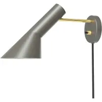 Louis Poulsen AJ muurlamp Brass-warm grey