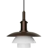 Louis Poulsen Hanglampe , Goud / Messing, Woonkamer, Glas