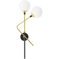 Stilnovo Wandlampe , Galassia, Goud / Messing, Woonkamer, Messing, Designer