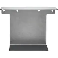 House Doctor Book wandplank geborsteld zilver - 208582075