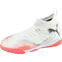 Puma Sportschoen 'Future 8 Match' blauw / donkeroranje / zwart / offwhite