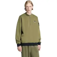 Adidas Originals Unisex Equipment Blocked Half-zip Maat: M | Hoodies Outlet | Unisex | Bruin