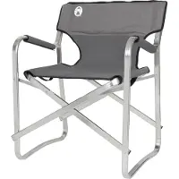 Coleman Deck Campingstoel - Opvouwbaar - Grijs