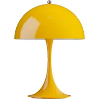 Louis Poulsen Tafellampe , Panthella 250, dimbare, Geel, Woonkamer, Kunststof, Modern
