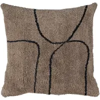 Mette Ditmer Shadow tuftat kussenhoes 50x50 cm Brown