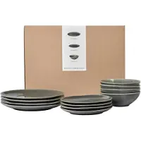 Broste Copenhagen Nordic Rain serviesset 12-delig