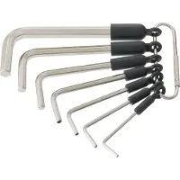 Hazet 2100-Satz Inbus Haakse schroevendraaierset 2 mm, 3 mm, 4 mm, 5 mm, 6 mm, 7 mm, 8 mm 8 mm, 6 mm, 3 mm, 5 mm, 2 mm, 7 mm, 4 mm 7-delig