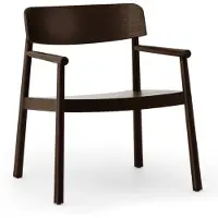 Normann Copenhagen Timb fauteuil Brown ash