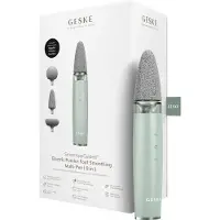 GESKE Electric Pumice Foot Smoothing Multi-Pen | 8 in 1 | Elektrische Voetvijl & Exfoliator | 3 Puimsteen Opzetstukken | Voor Zachte Voeten | Geavanceerde Eeltverwijdering | Voor je Pedicureset