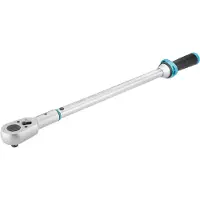 Hazet Momentsleutel 5143-3CT - Draaimomentbereik min-max: 100 – 400 Nm - Nauwkeurigheid: 3% - 1/2 inch (12,5 mm) vierkant massief - Lengte: 790 mm