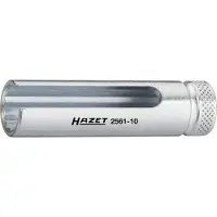 Hazet Turbolader dopsleutel 2561-10 · 1/4 inch (6,3 mm) vierkant hol · Buitentwaalfkant profiel · SW 10 mm