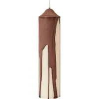 Ferm Living Dryp Stompkaars 20 Cm - Kaarsen Stearine Dark Chocolate - 1104271893