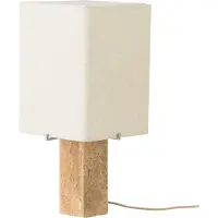 Audo Copenhagen Nonna Tafellamp 49 Cm / Zand - Tafellampen Travertijn Sand - 71241-008795